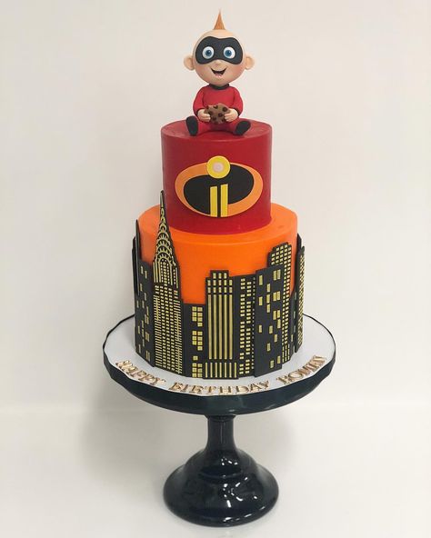 Jack Jack and his 🍪 @sweetnsaucyshop #incredibles2#jackjack#cute#cake#superhero#cookie Incredibles Cake Ideas, The Incredibles Party Ideas, The Incredibles Cake, Incredibles Cake, Cake Superhero, Incredibles Party, Incredibles Birthday Party, Care Bears Birthday Party, Incredible 2