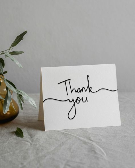 Express gratitude in style with my Minimalist Simple Thank You Printable Card! This elegant design features a beautiful lettering for "Thank You" expression perfect for conveying heartfelt appreciation in any season. This Thank You Card folds to 5"x7" or 4"x6", with a Thank You message and room for your special words inside. It fits in A7 envelope and A4 envelope format, respectively (no envelope included in the purchase). Ways to Use: 🌿 Personalized Thank You Notes 🌿 Gift Inserts 🌿 Event... Simple Thank You Card, Envelope Format, Card Aesthetic, Gratitude Thankful, A4 Envelope, Thank You Printable, Simple Thank, Thank You Card Design, Beautiful Lettering