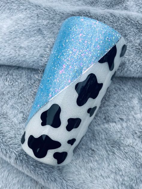 Cow Print Glitter Tumbler | Cow Split Tumbler | Cow Tumbler Split Tumbler, Tumbler Cups Personalized, Summer Cups, Rainbow Leopard Print, Cow Tumbler, Summer Tumbler, Glitter Tumbler Cups, Rainbow Leopard, Custom Tumbler Cups