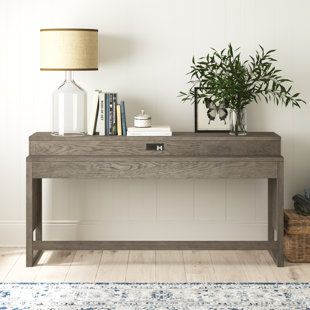 Console Bar Table, Half Moon Console Table, Outdoor Storage Sheds, Liberty Furniture, Wood Console Table, Wood Console, Solid Mango Wood, Laurel Foundry Modern Farmhouse, Game Room Furniture