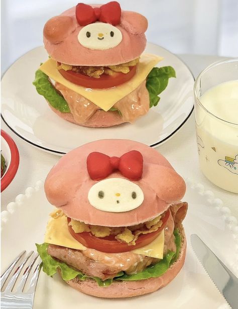 Sanrio Food, Kawaii Cooking, Cute Baking, Cute Snacks, Cute Food Art, Food O, Kawaii Food, Japan Food, Cute Desserts