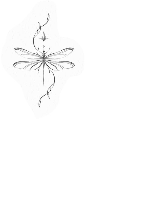 Dragon Fly Rib Tattoo, Dragon Fly Wallpaper Aesthetic, Dragon Fly Hand Tattoo, Dragonfly Line Drawing, Dragonfly Hip Tattoo, Dragonfly Tattoo Fine Line, Dragonfly Flower Tattoo, Red Dragonfly Tattoo, Dragonfly Tattoo Stencil