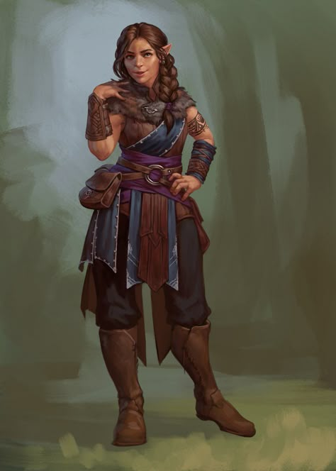 Kelly/Riley on Twitter: "More of my #druid Taelim. This time by the amazing @Darantha #DnD… " Big Dnd Character, Plus Size Larp Costume, Character Inspiration Plus Size, Plus Size Dnd Female, Plus Size Fantasy Art, Plus Size Dnd Character, Dnd Peasant, Peasant Character Design, Vampire Village