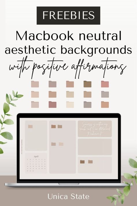 Free Digital Planner Templates Macbook Pro Background Aesthetic, Desktop Folder Icons Free, Macbook Organization Desktop Wallpapers, Macbook Air Wallpaper Desktop Aesthetic, Free Folder Icons, Aesthetic Wallpaper For Macbook, Macbook Desktop Backgrounds, Neutral Wallpapers, Clipart Aesthetic