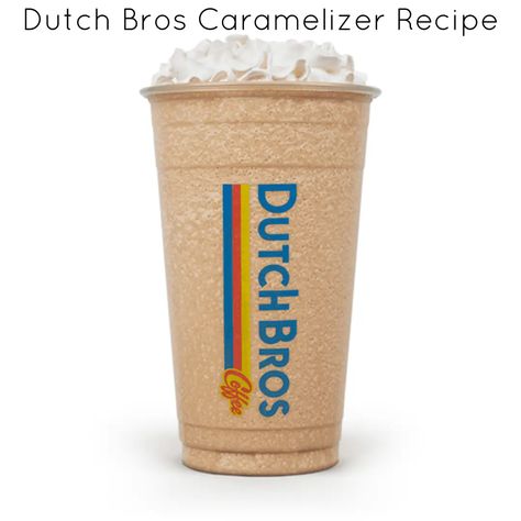 Blended Drink Recipes, Dutch Bros Coffee, Dutch Bros Drinks, Secret Starbucks Recipes, Blended Drinks, Oreo Recipes, Dutch Bros, Where It All Began, Caramel Syrup