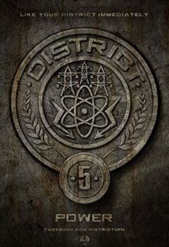 'Hunger Games' Capitol Seal, More District Seals Revealed | Fandango District 5 Hunger Games, Hunger Games Quiz, Hunger Games Capitol, Districts Of Panem, Hunger Games Districts, District 13, Hunger Games 2012, Hunger Games Movies, 2012 Movie