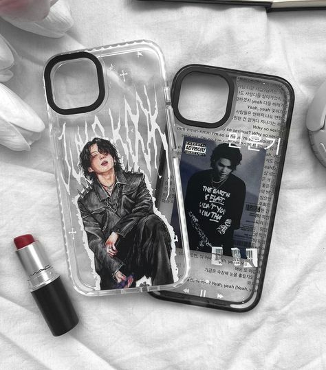 Phonecase Ideas Aesthetic, Custom Phone Cases Ideas, Painted Collage, Diy Resin Phone Case, Kpop Phone Cases, Diy Phone Case Design, Screen Wallpapers, Kpop Diy, Customised Phone Case