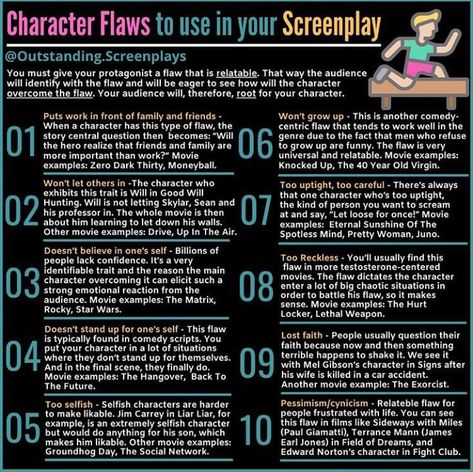 Characters Flaws, Screen Play, Tv Writing, Scene Writing, Screenwriting Tips, Screenplay Writing, Film Tips, Filmmaking Inspiration, Acting Tips