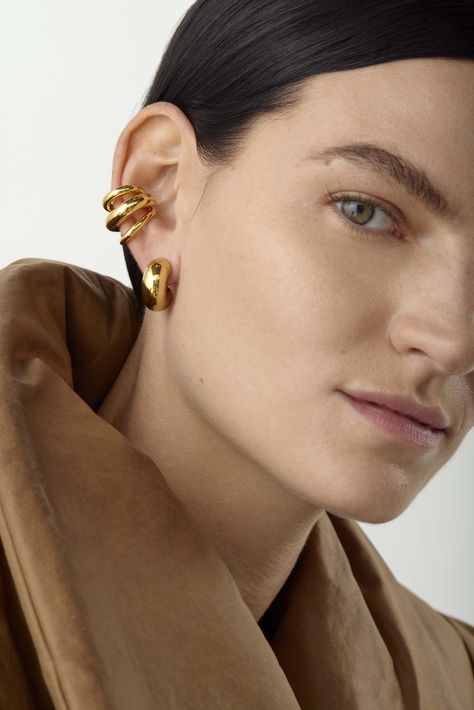 - HarpersBAZAAR.com Neutral Knitwear, Second Hole Piercing, Hypnotize Me, Coordinates Jewelry, Hollow Form, Jenny Bird, Piercing Shop, Balloon Shapes, Sandy Liang