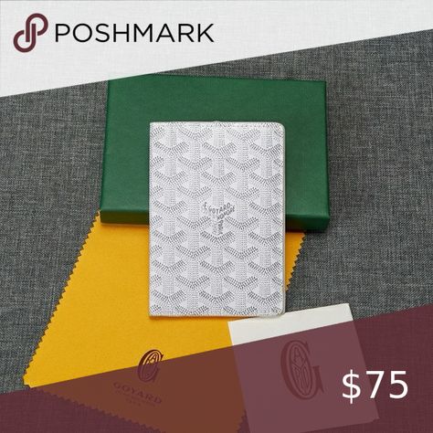 Goyard Wallet Goyard Wallet, Wallet Shop, Passport Holder, Wallet, Brand New, Closet, Fashion Tips, Clothes Design