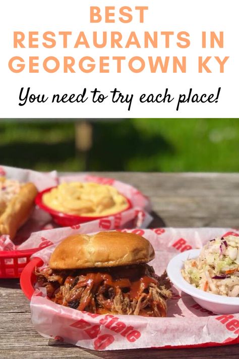 Georgetown Ky, Jalapeno Burger, George Town, Caribbean Resort, Diner Recipes, States In America, Eat Local, Salad Bar, Good Pizza