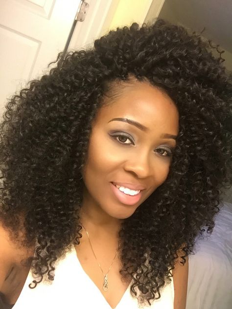 Crochet braids using freetess water wave hair 5 packs #2 Water Wave Hair, Curly Crochet Hair Styles, Pelo Afro, Crochet Braids Hairstyles, Wave Hair, Hair Crush, Crochet Hair, Crochet Braids, Love Hair