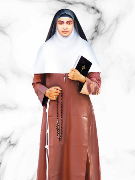 Alphonsa of the Immaculate Conception or Saint Alphonsa, christened at birth as Anna Muttathupadathu, was a nun and an educator by vocation. St Alphonsa Images, St Alphonsa, Biodata Format, The Immaculate Conception, Jesus Photo, Immaculate Conception, Fancy Dresses Long, Jesus Images, Hd Picture