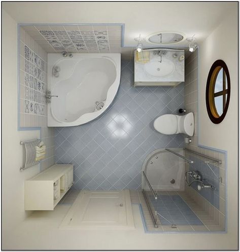 Small Soaking Tub, Small Bathroom With Tub, Simple Bathroom Designs, Bathroom With Tub, Small Bathroom Layout, Standing Shower, Cozy Bathroom, Bathroom Contemporary, Small Tub