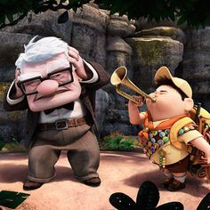 *CARL & RUSSELL ~ UP, 2009 Film Frozen, Carl Fredricksen, Up 2009, Up Pixar, Up The Movie, The Wolf Of Wall Street, Jean Gabin, William Wallace, Disney Pixar Up