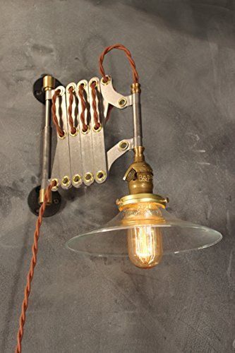 Vs Wallet, Lampe Steampunk, Industrial Lighting Design, Lampe Metal, Industrial Apartment, Vintage Industrial Lighting, Diy Lampe, Lamps Shades, Industrial Style Lighting