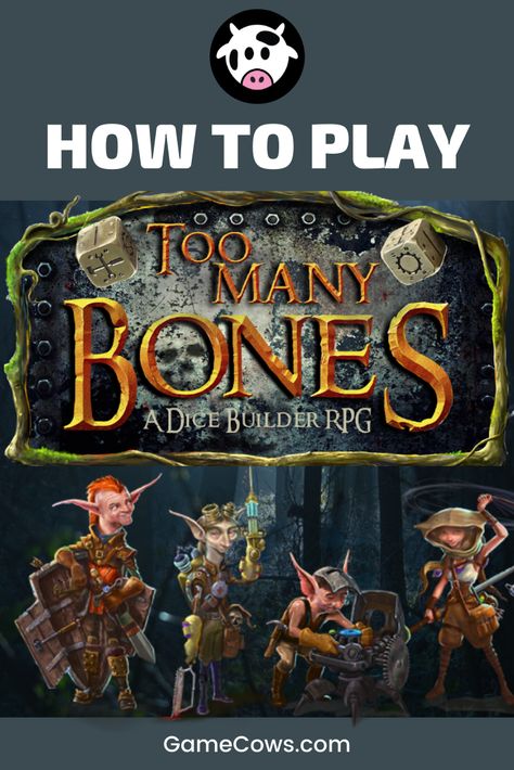 Too Many Bones is a cooperative fantasy RPG game with quirky artwork and dice base mechanics.  Embark on an exciting adventure that gives players real consequences to their actions.  Read the full review @ GameCows.com  #TooManyBones #Dice #Fantasy #RPG #BoardGame #gamenight #familygames #gamesforteens #familygamenight #tabletop Card Games For Two, Best Card Games, Board Games For Adults, Fantasy Board Games, Couples Gift Ideas, Rpg Board Games, Board Games For Couples, Quirky Artwork, Games For Couples