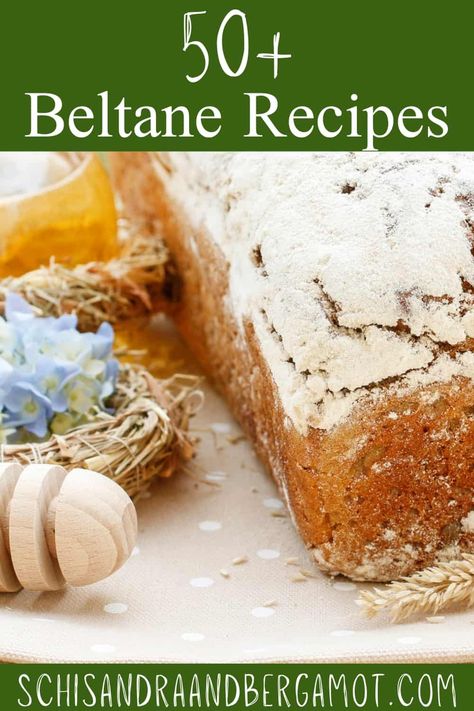 Yule Recipes Dinners, Mabon Celebration Food, Beltane Recipes, Ginger Lemon Honey Tea, Witchy Recipes, Honey Glazed Roasted Carrots, Baked Feta Recipe, Kitchen Witches, Magical Recipes