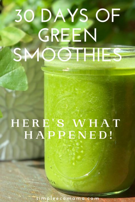 I love green smoothies! I posted a green smoothie recipe last month and decided I wanted to do a 30-day green smoothie challenge and see if I noticed anything different. Click the link to find out the 5 health benefits I gained from this challenge as well as my favorite green smoothie recipe! #greensmoothie #greensmoothiechallenge #30daysofgreensmoothies #health #smoothies #nutrition Green Powder Smoothie, Green Smoothie Recipes Healthy, Green Smoothie Benefits, Green Breakfast Smoothie, Green Drink Recipes, 10 Day Green Smoothie, Green Juice Smoothie, Smoothie Benefits, Super Green Smoothie