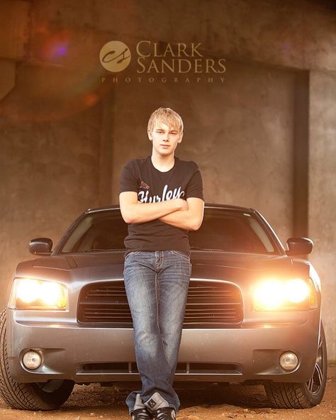 One more throwback from Tyler's session in October of 2012. Can't believe that was almost four years ago!! His and his fiancé's senior photos are two of my most repinned photos on Pinterest! #clarksandersphotography #arkansasseniorportraits #arkansasseniorphotographer Car Senior Pictures, Photography Assistant, Senior Photos Boys, Cars Photography, Senior Boy Poses, London Family, Male Senior Pictures, Pinterest Photography, Male Models Poses