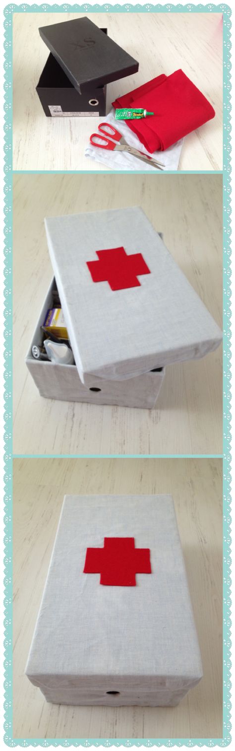 No sewing medicine box from shoebox Medicine Box Diy, Diy Medicine, Box Craft, Medicine Boxes, Book Art Diy, Diy Creative Crafts, Diy Box, Diy Creative, Creative Crafts