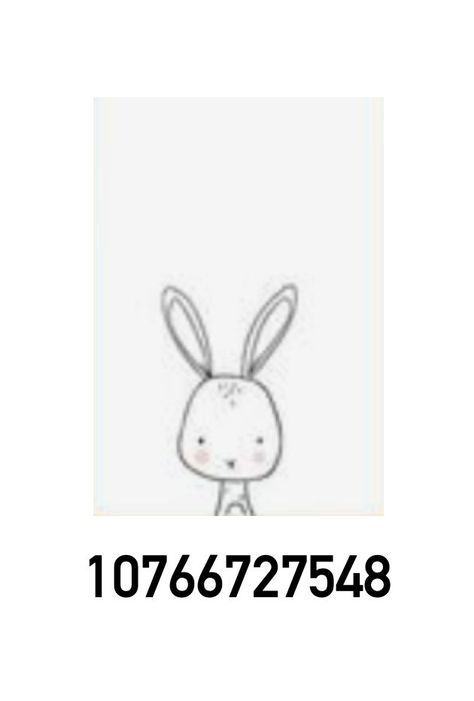 check out my Roblox profile "reptiilia" for more Bunny Decals Bloxburg, Bloxburg Baby Room, Decals Bloxburg, Nursery Decals Girl, Brown Nursery, Baby Room Decals, Baby Decals, Cat Nursery, Roblox Decals