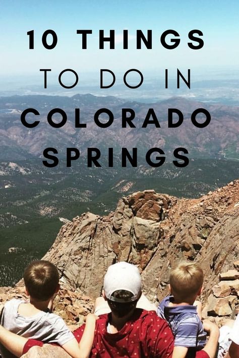 10 things you MUST DO in Colorado Springs! – kathrynegly.com Colorado Springs With Kids, Colorado Springs Things To Do, Colorado Springs Vacation, Things To Do In Colorado, Cheyenne Mountain, Colorado Trip, Manitou Springs, Visit Colorado, Colorado Vacation