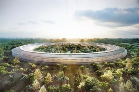 The Apple headquarters are not meant to create a minimalist environment that speaks to the Apple-product user; much like Google’s future HQ, the Apple 2 will be an environmentally friendly, energy-efficient campus that encourages a culture of innovation and productivity for the Apple worker. Apple Campus 2, Apple Headquarters, Apple Park, Energy Efficient Buildings, Campus Design, Steven Holl, Foster Partners, New Architecture, Norman Foster