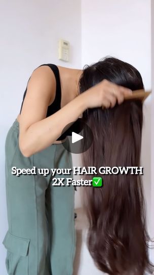 232K views · 10K reactions | Massaging your hair while using the inversion technique may provide several potential benefits:

1.	Increased blood flow to the scalp: Inverting the head and massaging the scalp can potentially enhance blood circulation to the hair follicles, which may support hair growth.
2.	Improved nutrient delivery: Enhanced blood circulation can also facilitate the delivery of essential nutrients and oxygen to the scalp and hair follicles, promoting healthier hair growth.
3.	Relaxation and stress relief: Massaging the scalp can stimulate nerve endings and promote relaxation, reducing stress levels, which may indirectly benefit hair health.
4.	Potential for increased hair thickness: Some proponents claim that regular inversion massages can thicken hair strands over time, al Hair Massage Techniques, Hair Massage For Growth, Head Massage For Hair Growth, Hair Growth Massage, Thicken Hair, Hair Thickness, Hair Strands, Hair Massage, Promote Healthy Hair Growth