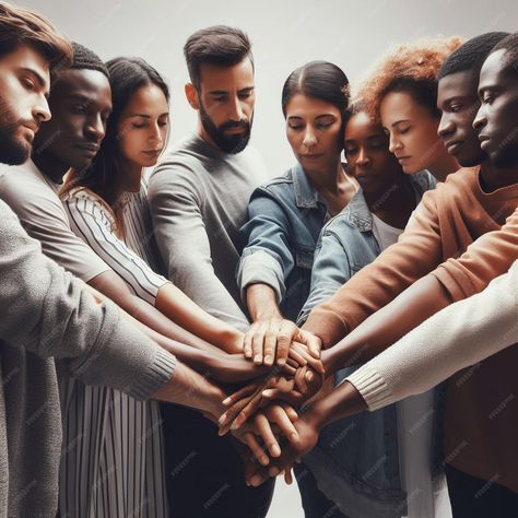 Group of people holding hands in unity symbolizing the importance of solidarity on Human Rights Day | Premium AI-generated image People Holding Hands, December To Remember, Human Rights Day, Hands Together, Human Right, Group Of People, Quality Images, Human Rights, Holding Hands