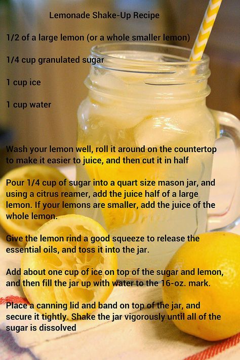 Lemonade Shake-up Lemon Shake Ups, Lemon Shakeup Recipe, Diy Fair Lemonade, Shake Up Lemonade, Lemon Shake Up Recipe Fair, How To Make Fair Lemonade, County Fair Lemonade Recipe, Lemonade Shake Up, Fair Lemonade Recipe Lemon Shake Up