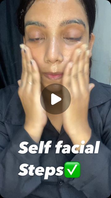 How To Do Facial At Home Step By Step, Facial Steps At Home, Facial Steps, Getting A Facial, How To Do Facial, Facial Massage Techniques, Facial At Home, Home Facial, Get Glowing Skin