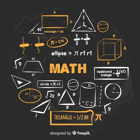 Math Club Logo, Math Poster Making Drawing, Math Design Art, Maths Background, Mathematics Logo, Chalkboard Background Free, Math Lettering Design, Math Chalkboard, Mathematics Pictures