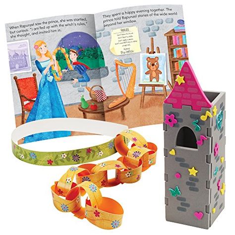 Educational Insight Once Upon a Craft Rapunzel Rapunzel Toys, Time Activities For Kids, Rapunzel Story, Cool Toys For Boys, Happy Evening, Cool Toys For Girls, Up Theme, Best Kids Toys, Time Activities