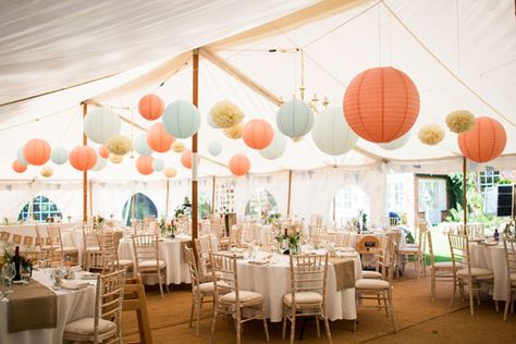 The marquee Marquee Decoration, Marriage Conference, Outdoor Graduation Parties, Small Backyard Wedding, Wedding Salon, Deco Champetre, Honeycomb Decorations, Summer Party Decorations, Wedding Venue Decorations