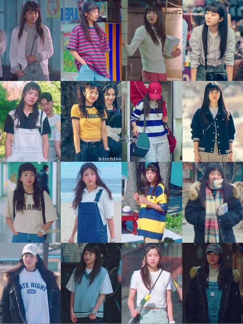 Twenty Five Twenty One, Outfit 90s, 25 21, 90s Outfit, Easy Trendy Outfits, Korean Outfits, Outfit Casual, College Outfits, Twenty One