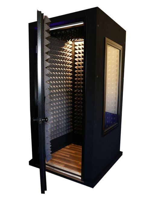 Vocal Booth Recording Studio, Small Recording Booth, Studio Set Up, Diy Recording Booth, Diy Vocal Booth, Studio Booth, Vocal Booth, Studio Foam, Recording Booth