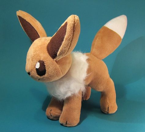 Plushie Sewing Patterns, Sewing Patterns Dog, Dog Plushie, Eevee Plush, Fox Plushie, Cat Plushie, Pokemon Diy, Puppet Patterns, Teddy Bear Toys