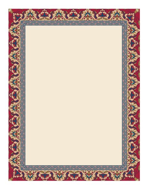 Download the Vintage red border frame in Eastern style. Ornate element for design and place for text. Ornamental vintage pattern for wedding invitations and greeting cards. Traditional decor. 20479069 royalty-free Vector from Vecteezy for your project and explore over a million other vectors, icons and clipart graphics! Wedding Card Border Design, Nikkah Nama, Nikkah Certificate, Islamic Design Pattern, Nikah Decor, Frames Design Graphic, Eid Background, Laser Cut Decor, Wedding Card Frames