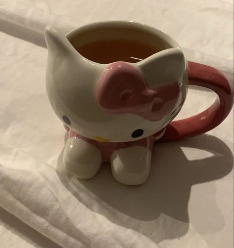 Hello Kitty Cup, Pottery Ceramics, Clay Pottery, Cup Of Tea, Hello Kitty, Kitty, Mug, Tea, Ceramics