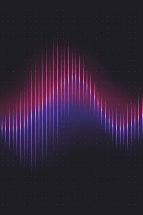 Audio Illustration, Wave Graphic Design, Frequency Waves, Sound Waves Design, Audio Waves, Music Waves, Music Visualization, Wave Poster, Sound Wave