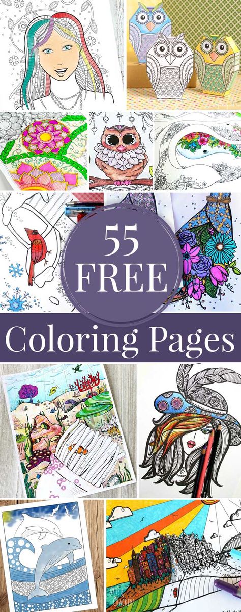 55 FREE Coloring Pages created by the Coloring Tribe for you to enjoy | Hattifant Simple Art Activity, Craft Letters, Thailand Activities, Coloring Mandalas, Adult Colouring Pages, Free Adult Coloring Pages, Printable Adult Coloring Pages, Paper Toy, Coloring Pages For Adults