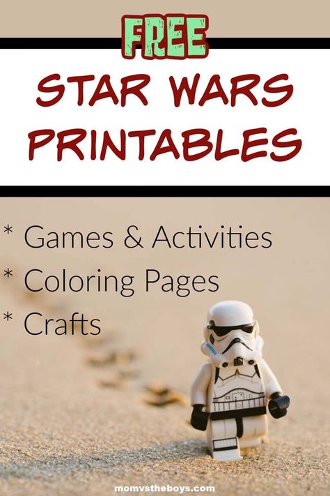 Find all kinds of games, colouring sheets and crafts with our free Star Wars Printables round up. So many fun activities to just print and play! #starwars #printables #starwarsgames #starwarscrafts #starwarscoloringpages #starwarsactivities #starwarsprintables Starwars Printables, Star Wars Activity Sheets, Star Wars Printables Free, Lego Star Wars Birthday Party, Yoda Card, Star Wars Snowflakes, Star Wars Party Games, Lego Star Wars Birthday, Star Wars Activities