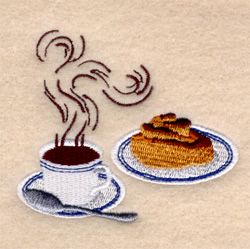 Coffee Cups - Machine Embroidery Products | AnnTheGran.com Embroidered Coffee Cup, Embroidery Tea Cup, Embroidery Coffee Cup, Coffee Embroidery Patterns, Coffee Cup Embroidery, Mug Embroidery, Embroidered Basket, Food Embroidery, Coffee Embroidery