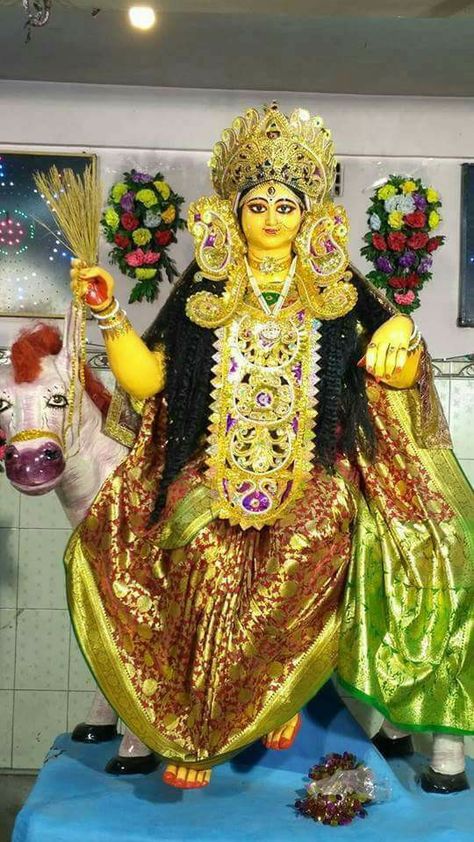 Sheetla Mata, Swarna Kavachalankruta Durga Devi, Bangali Durga Murti, Kolkata Kali Maa Temple, Maa Durga Idol, Dakhineshwar Kali Maa Photo, Festival Captain Hat, Captain Hat, Festival