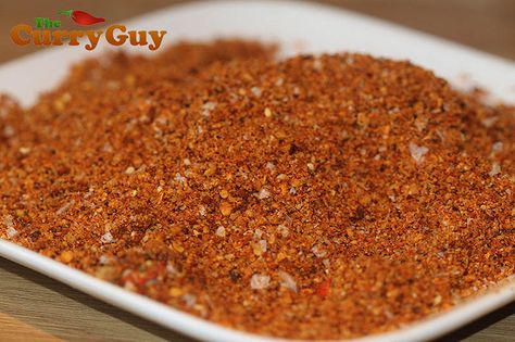 Indian Restaurant Recipes | Gunpowder | The Curry Guy Gunpowder Seasoning Recipe, Gunpowder Recipe, Kebab Recipes Beef, Vegan Indian Recipes, Dried Chillies, Clam Recipes, Masala Recipe, Chutney Recipes, Spice Recipes