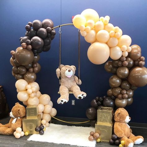 Teddy Boy Style, Balloon Artist, Bearly Wait, Balloon Kit, Balloon Backdrop, Diy Garland, Arch Kit, Baby Shower Thank You, Boy Birthday Party