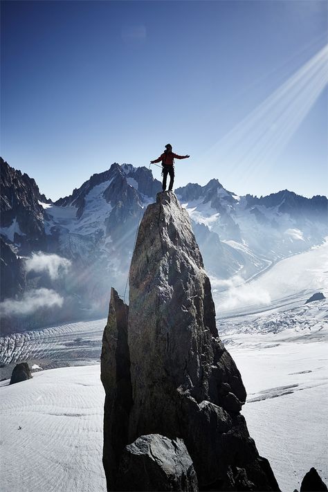 The 26th annual National Geographic Traveler Photo Contest National Geographic Photo Contest, On Top Of A Mountain, Top Of A Mountain, National Geographic Photos, Rock Climbing, France Travel, Photo Contest, Vincent Van Gogh, 그림 그리기