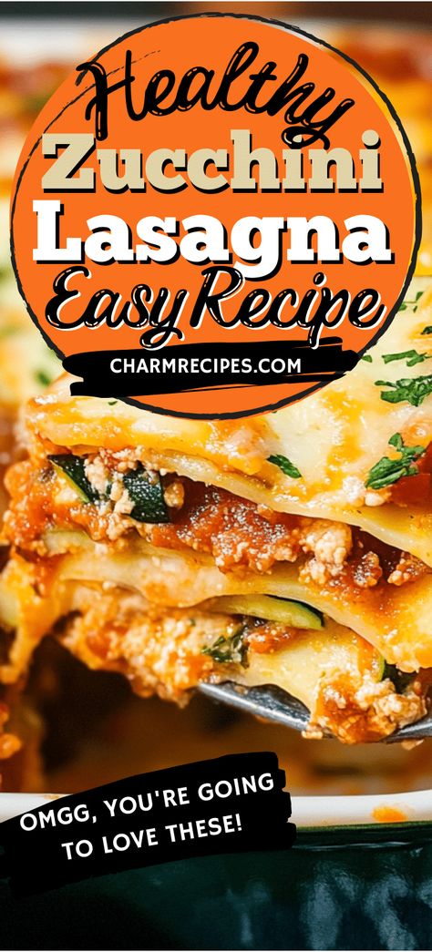 Zucchini Lasagna Healthy Zucchini Lasagna, Lasagna With Zucchini, Zucchini Health Benefits, Corn Chicken, Traditional Lasagna, Classic Lasagna, Cheese Spaghetti, Zucchini Lasagna, Cheese Baked