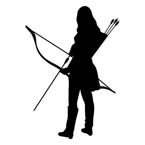 Female Warrior Silhouette, Archery Silhouette, Archer Silhouette, Archery Logo, Female Archer, Happy Anniversary Photos, Archery Girl, Silhouette Stencil, Silhouette Png